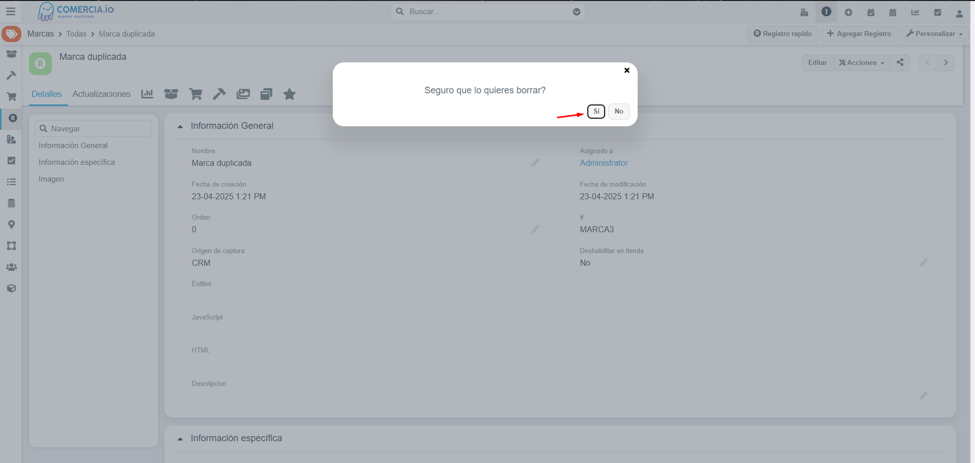 Imagen 2 - Eliminar
