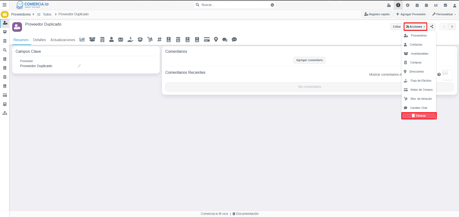 Imagen 1 - Eliminar