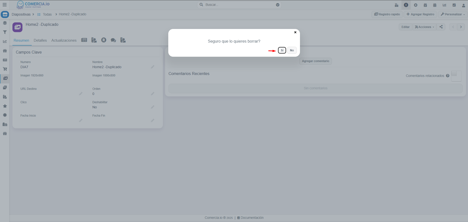 Imagen 2 - Eliminar