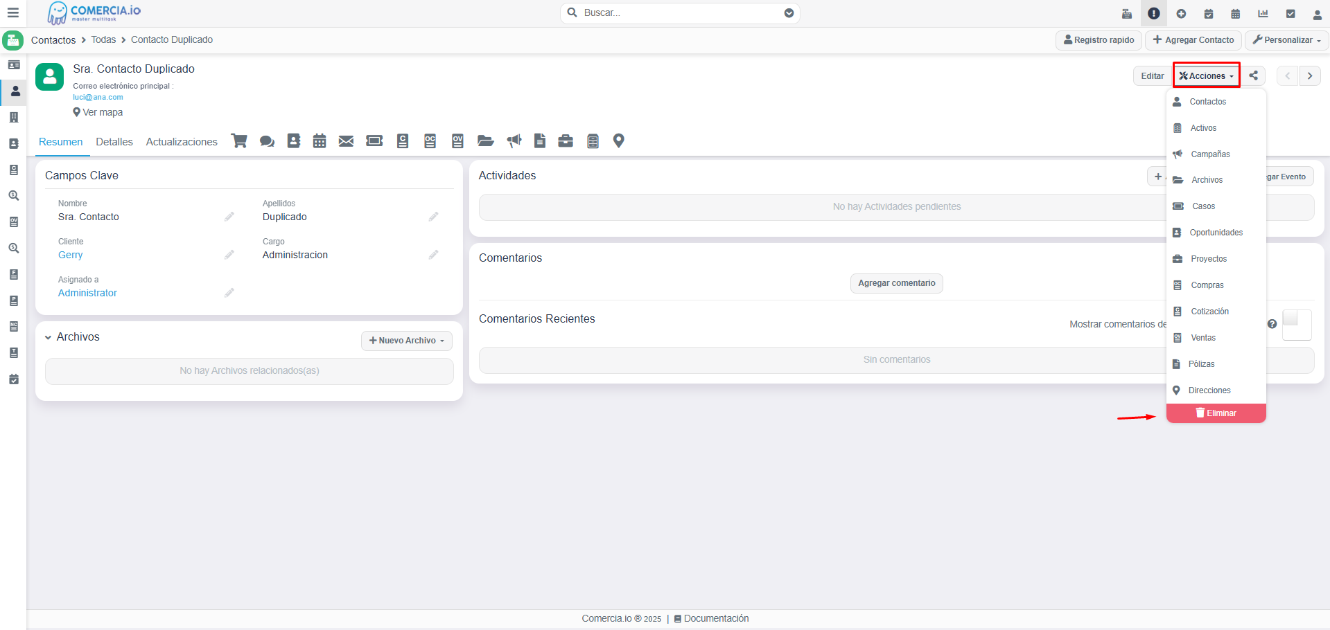 Imagen 1 - Eliminar