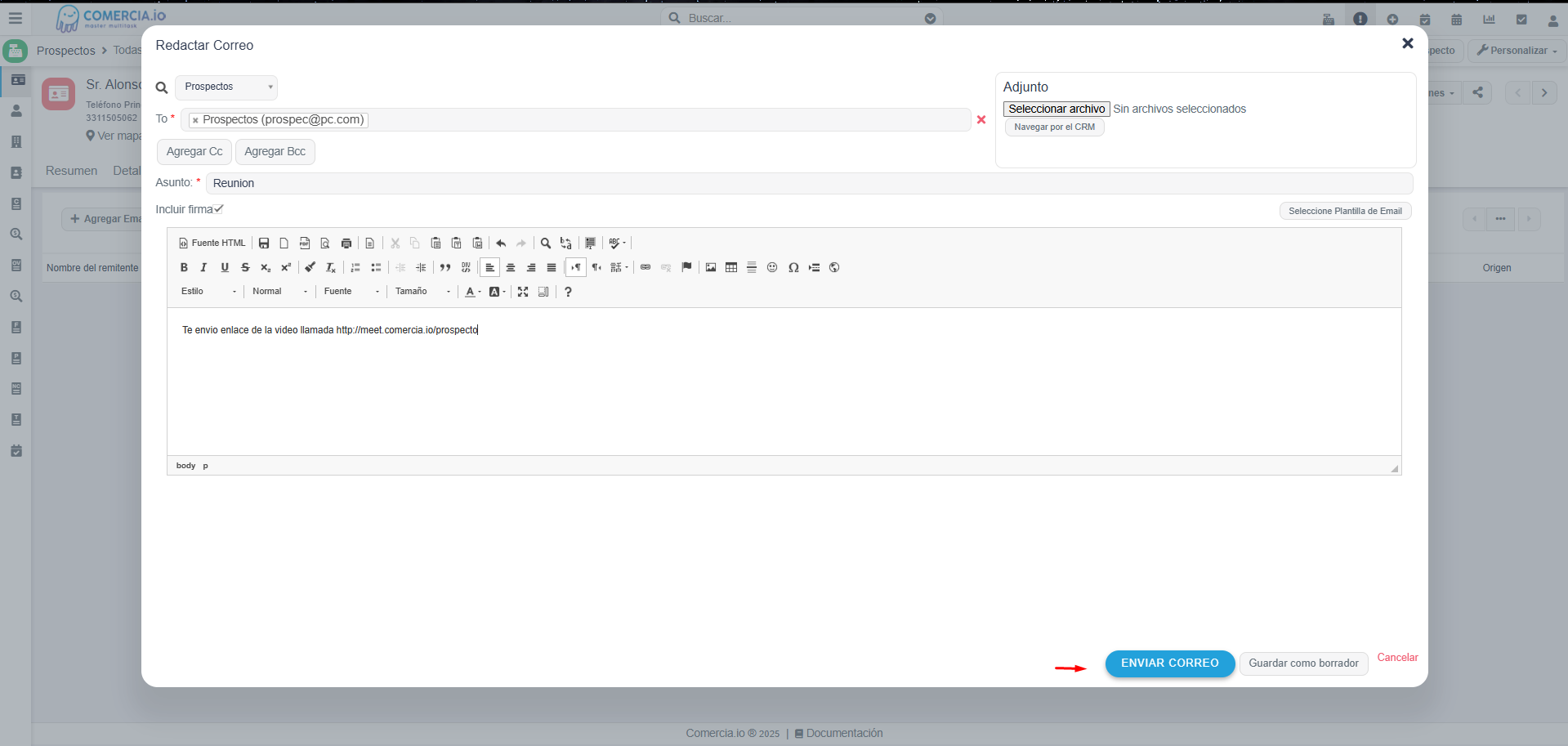 Imagen 2 - Agregar Email