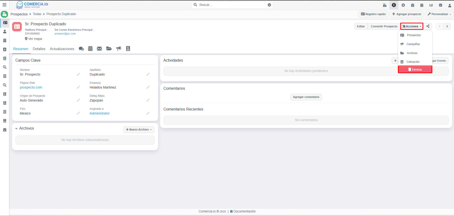 Imagen 1 - Eliminar