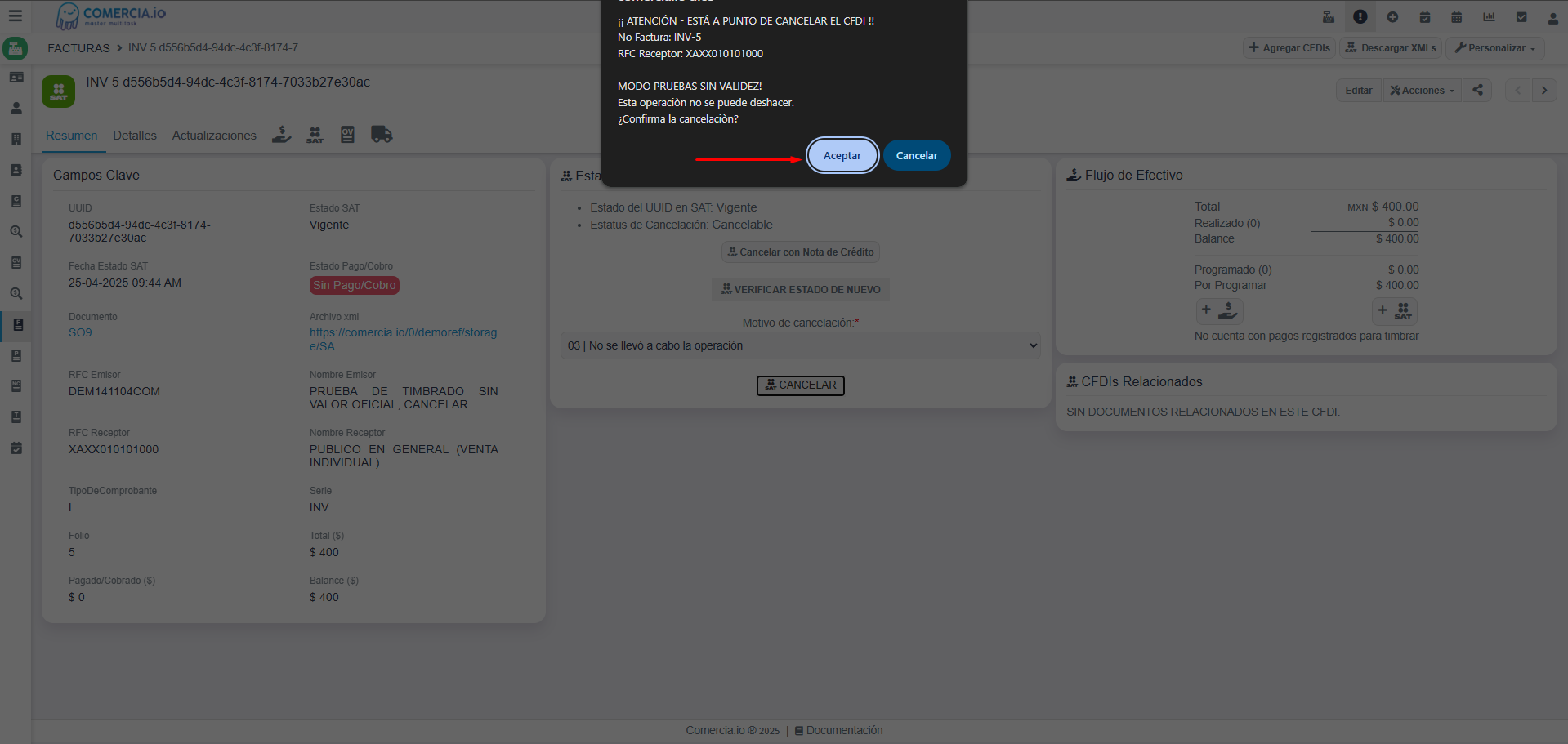 Imagen 4 - Cancelar
